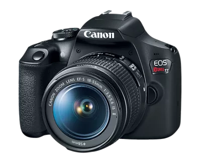 EOS REBEL T7 EF-S 18-55MM IS II + ESTUCHE + MEMORIA 64 GB · imagen 1