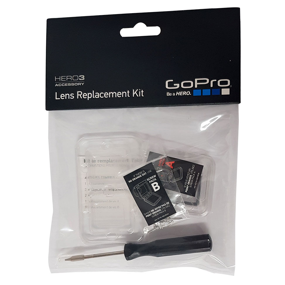 Replacement Kit - Lente De Repuesto para Carcasa de Buceo Gopro 3 y 4 · imagen 2